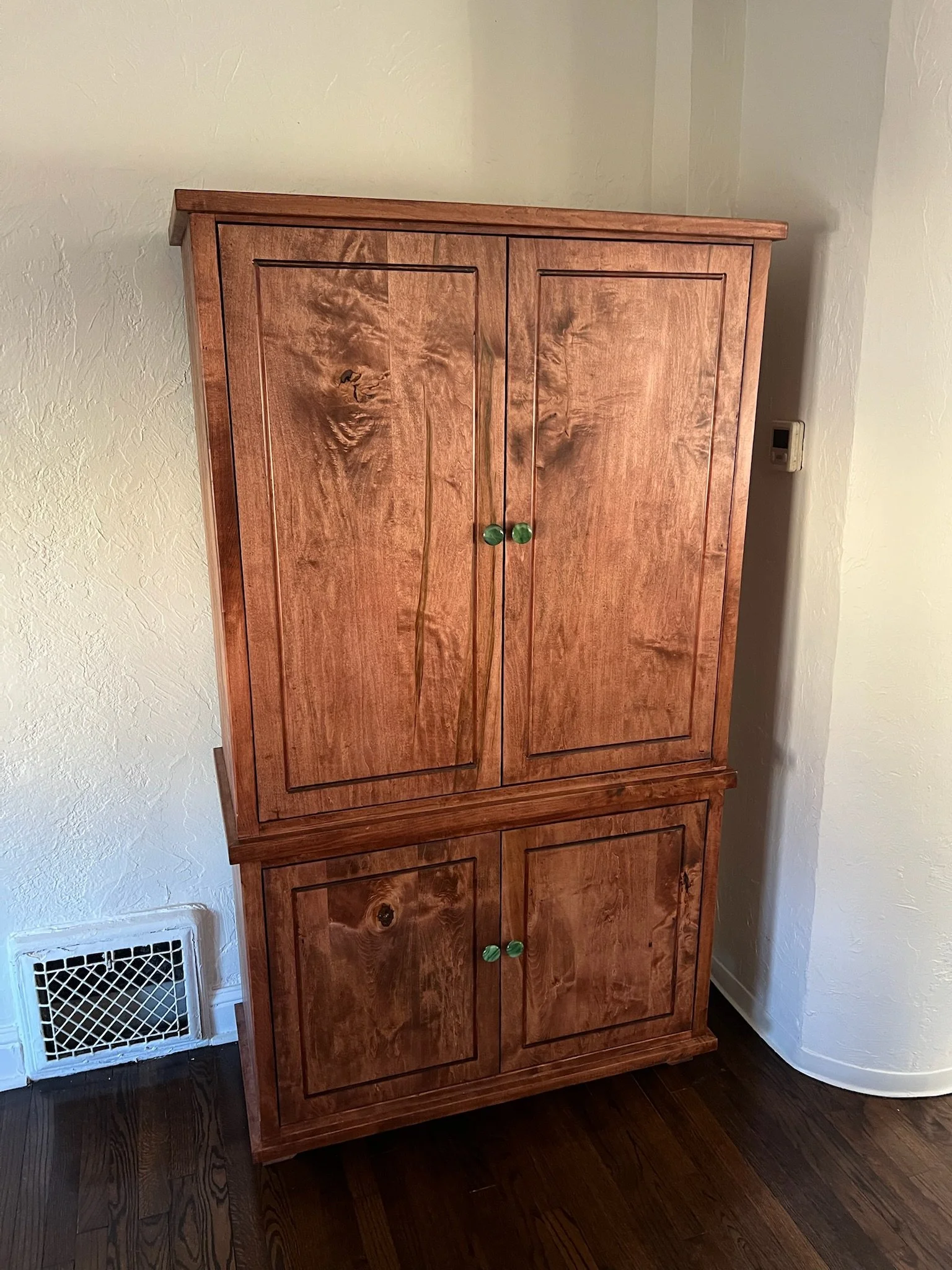 Stained Maple Pantry