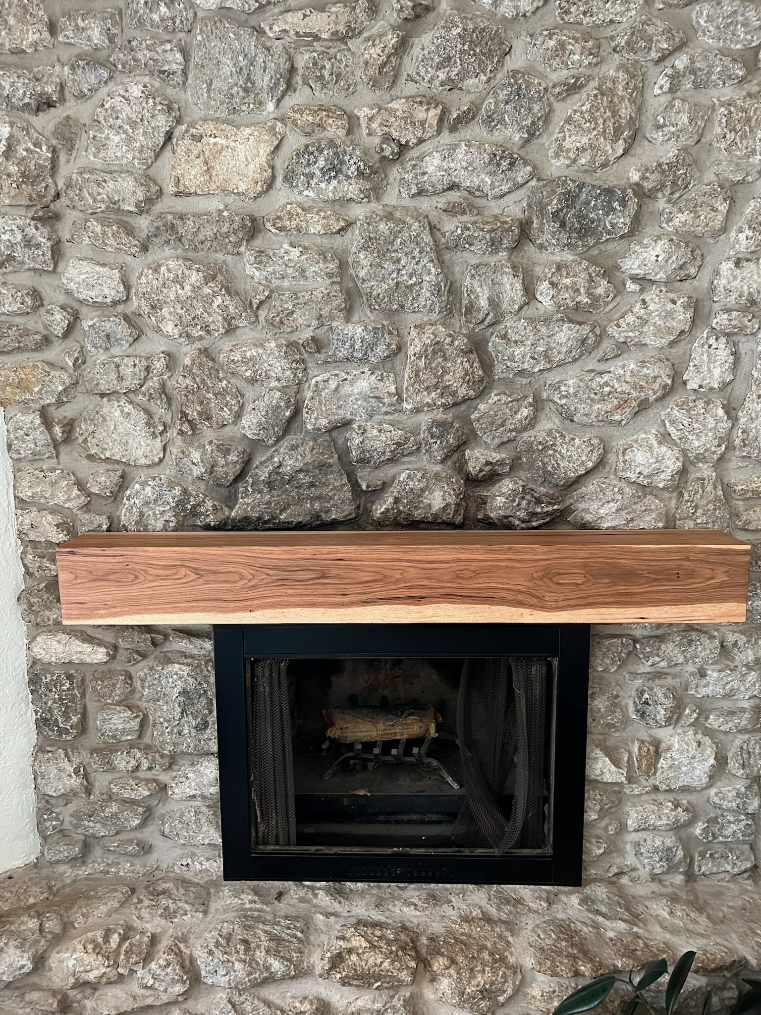Hickory Mantel