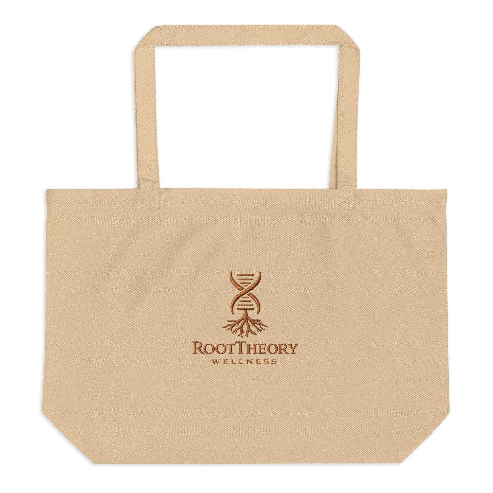 Large organic tote bag