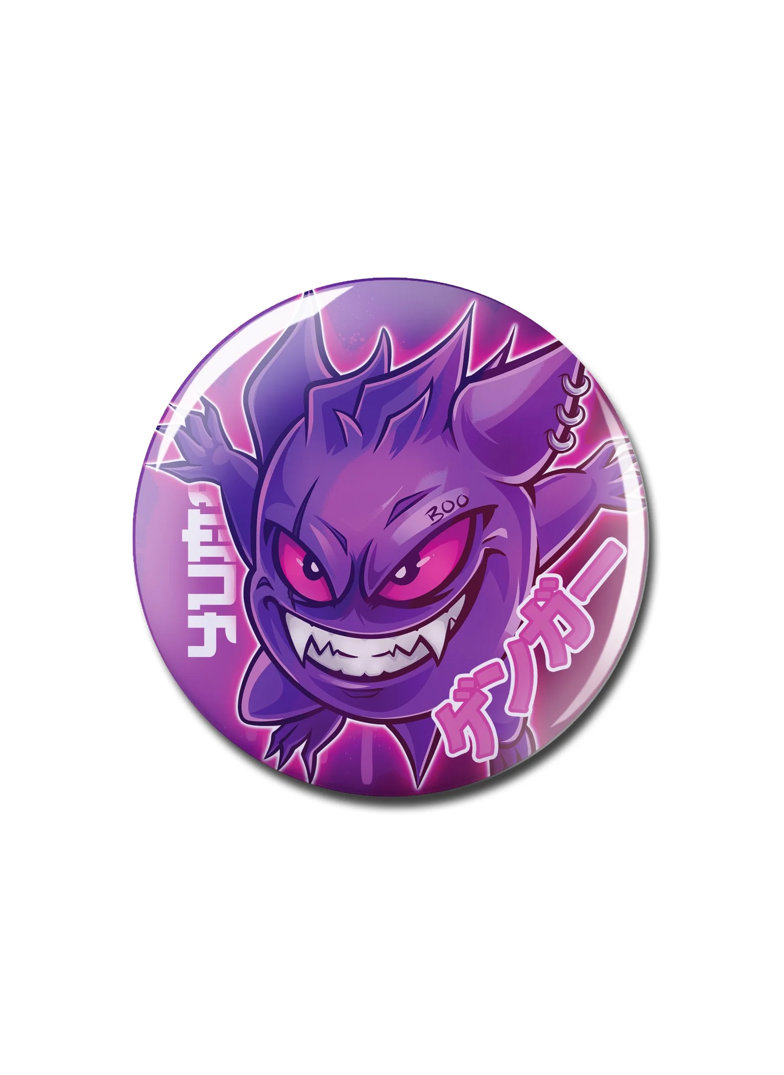 Gengar / Pokemon 5.8cm Badge