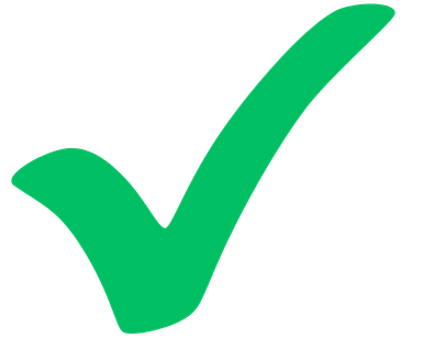 Green check mark