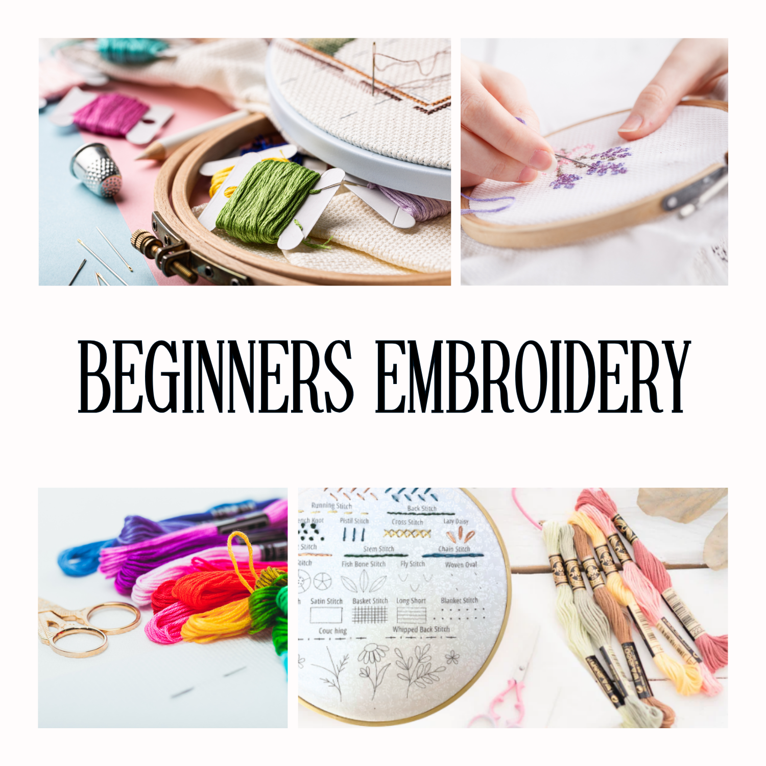 Beginners Embroidery - March 2026