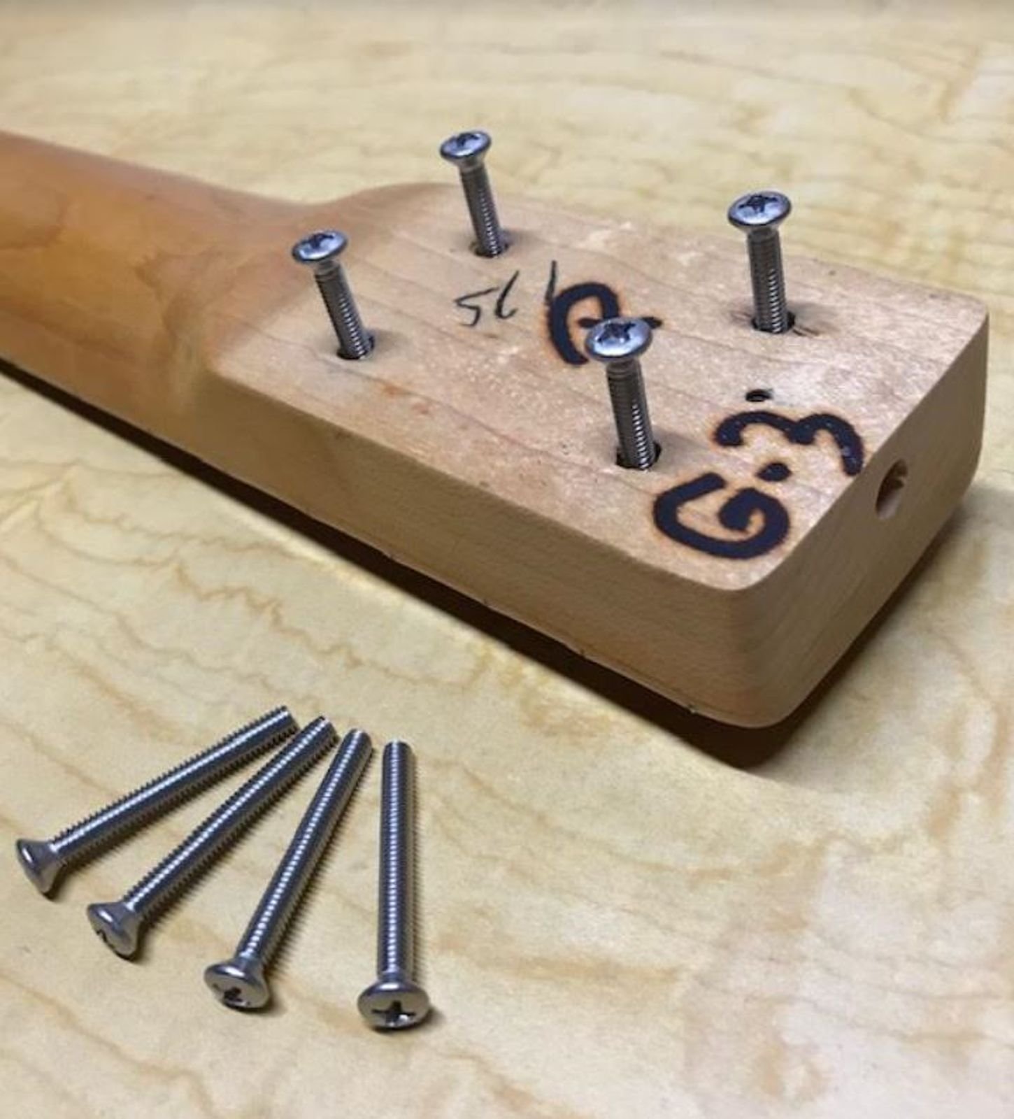 G-Retro Stainless Neck Screws