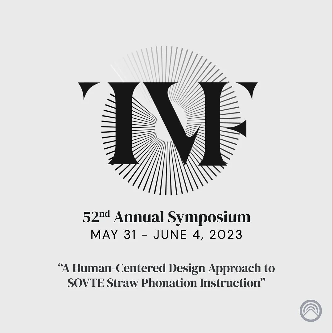 We were proud to have had the opportunity to present at The Voice Foundation&rsquo;s 52nd annual symposium earlier this year! 

Check out our next post for more information about where to read our article, &ldquo;A Human-Centered Design Approach to S