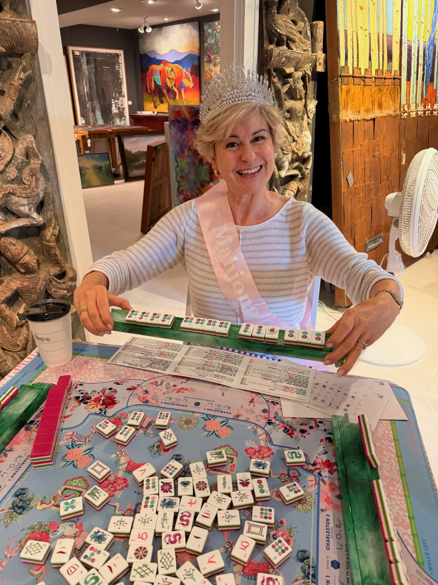 Mahjong winner in Cashiers, NC