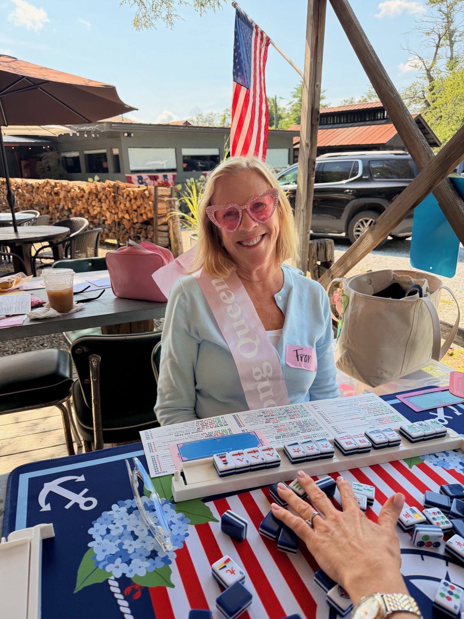 Pink Palmetto Mahjong class winner in Cashiers, NC