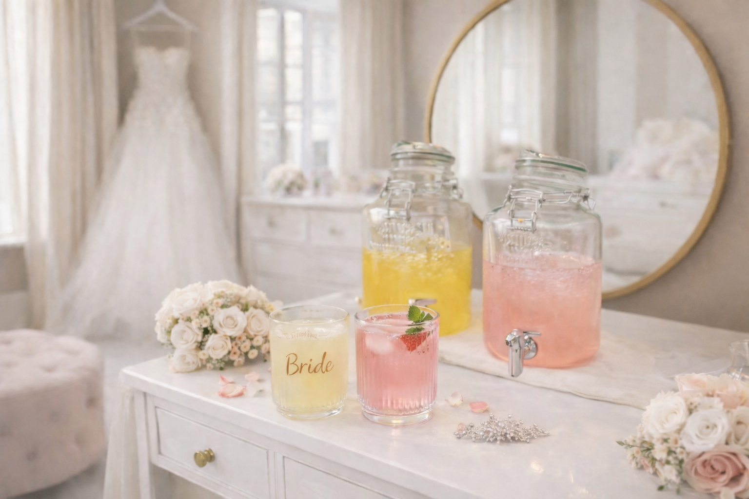 Why Brides Are Skipping Champagne on Wedding Mornings, And What They’re Choosing Instead