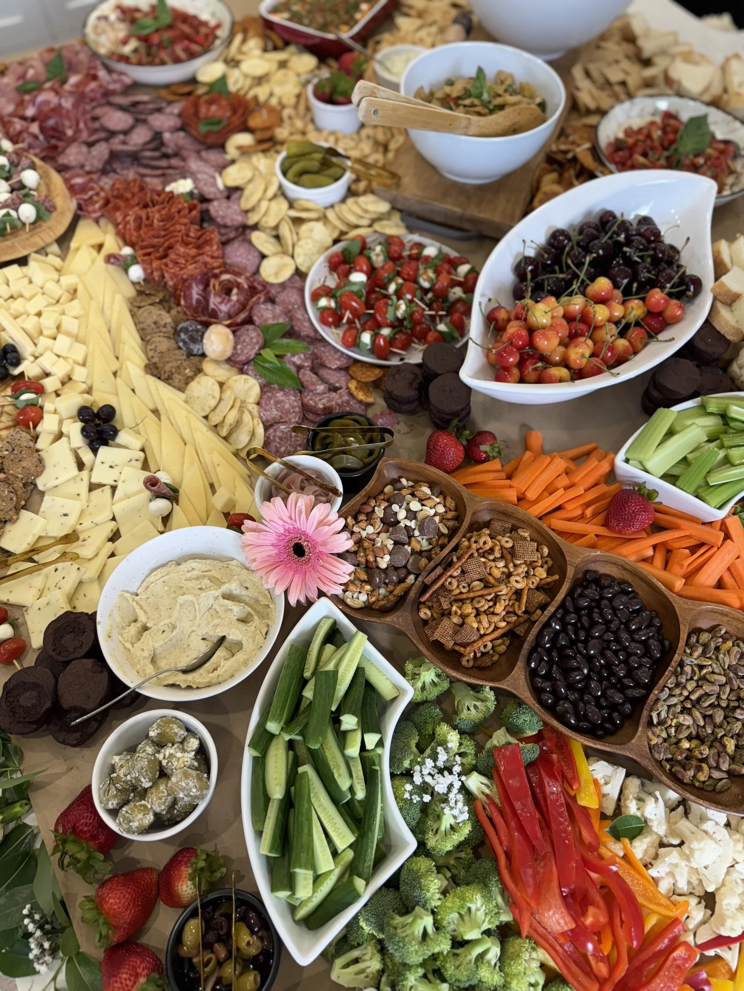 Grazing table in Calgary by Graze & Glaze’d