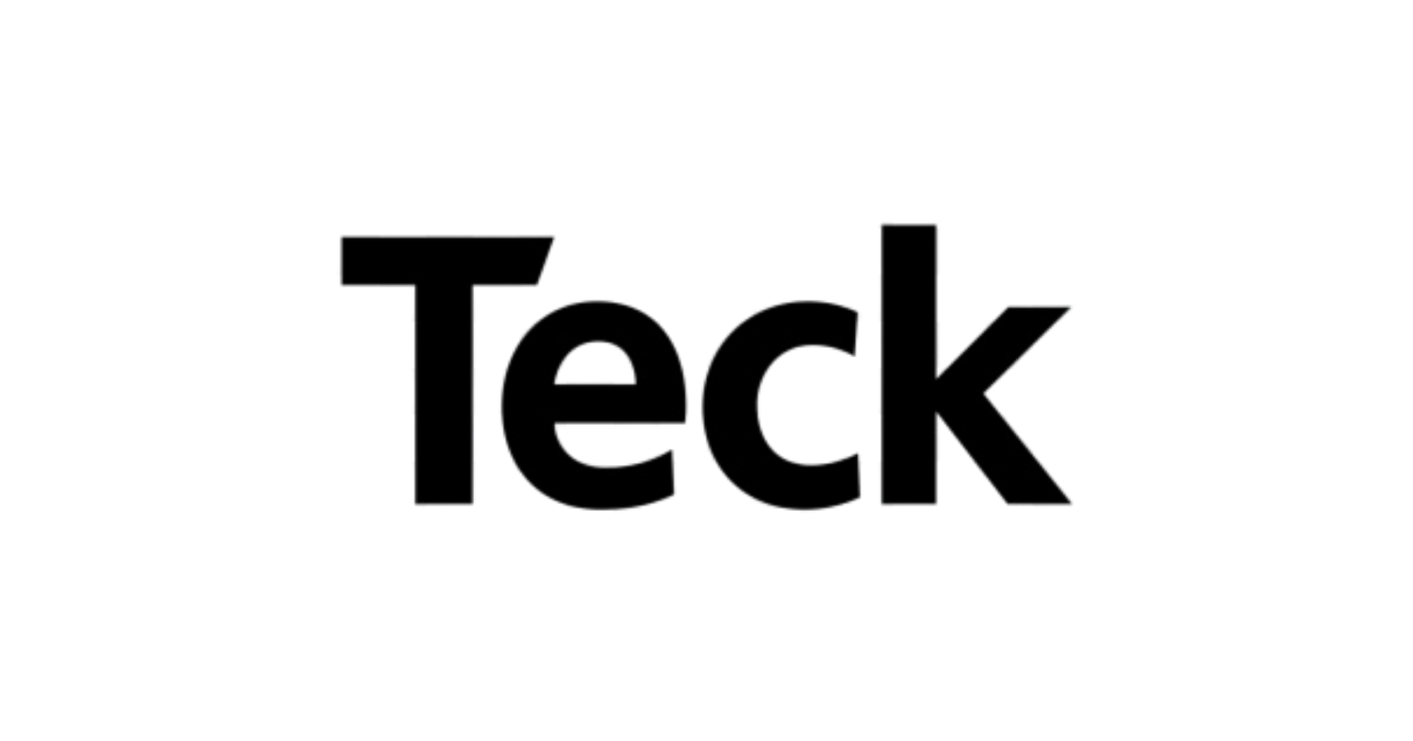 Black background with the word 'Veck' in large black letters
