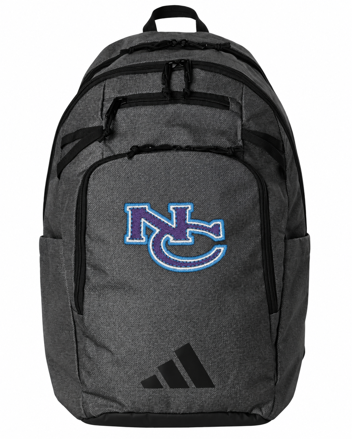 Charcoal Backpack with Embroidered NC Logo.png