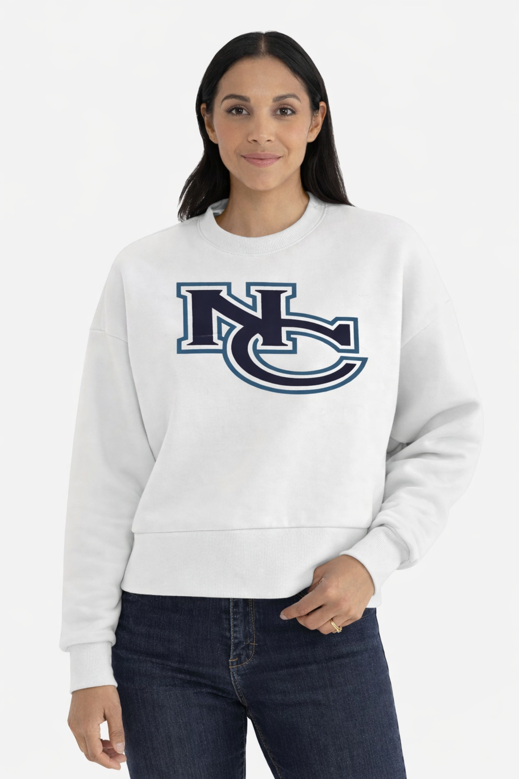 Cropped Crew Neck