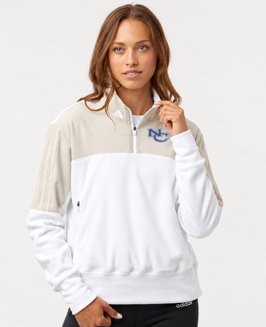 Quarter-Zip Fleece with Embroidered NC Logo.png