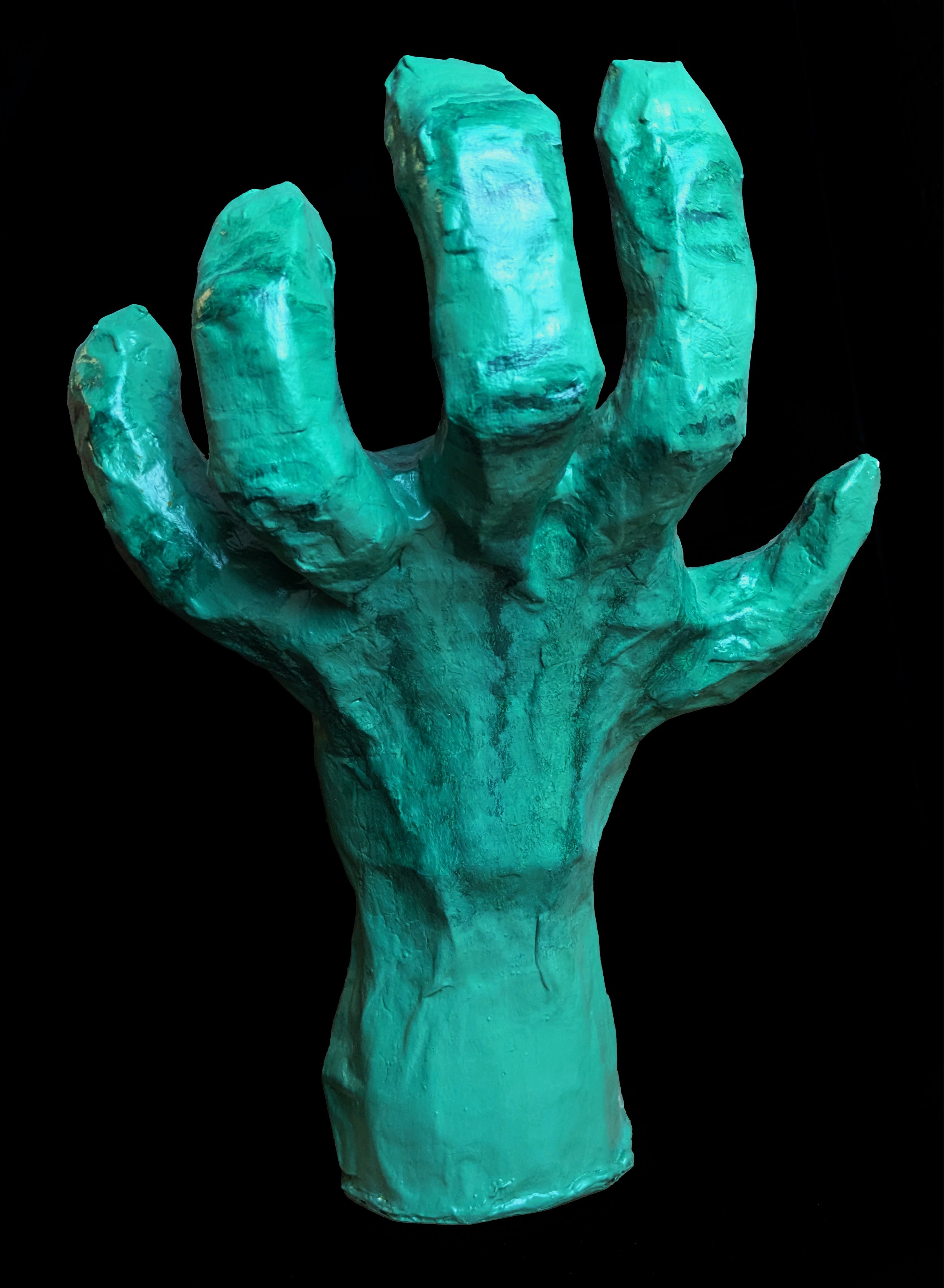 Hand & Heart (Detail 2), 2024