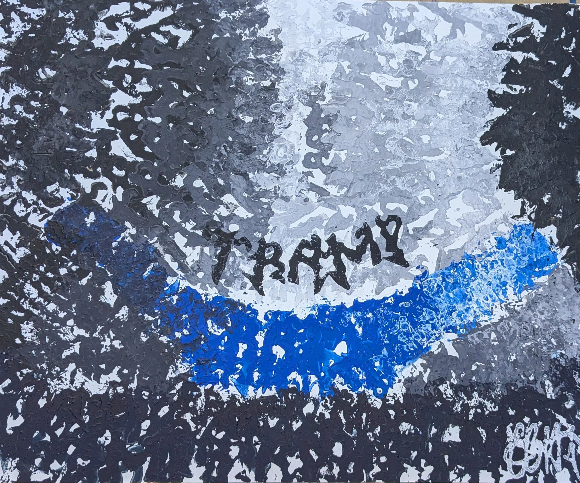 Tramp Stamp (Blue), 2024