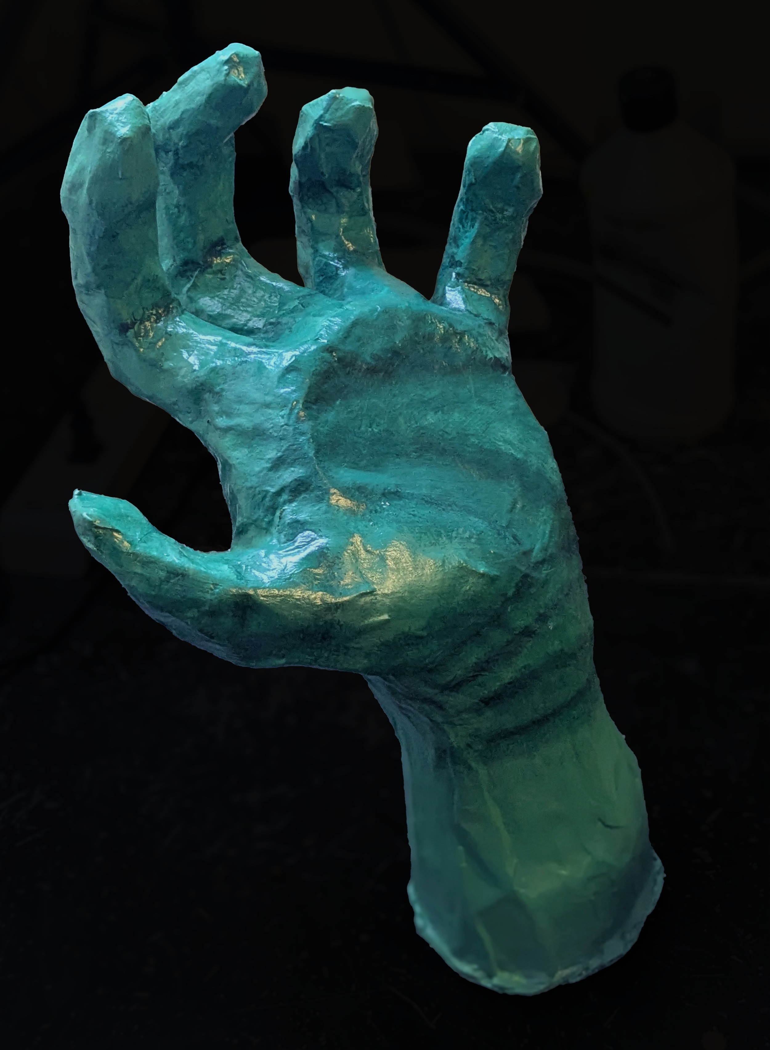 Hand & Heart (Detail 1), 2024