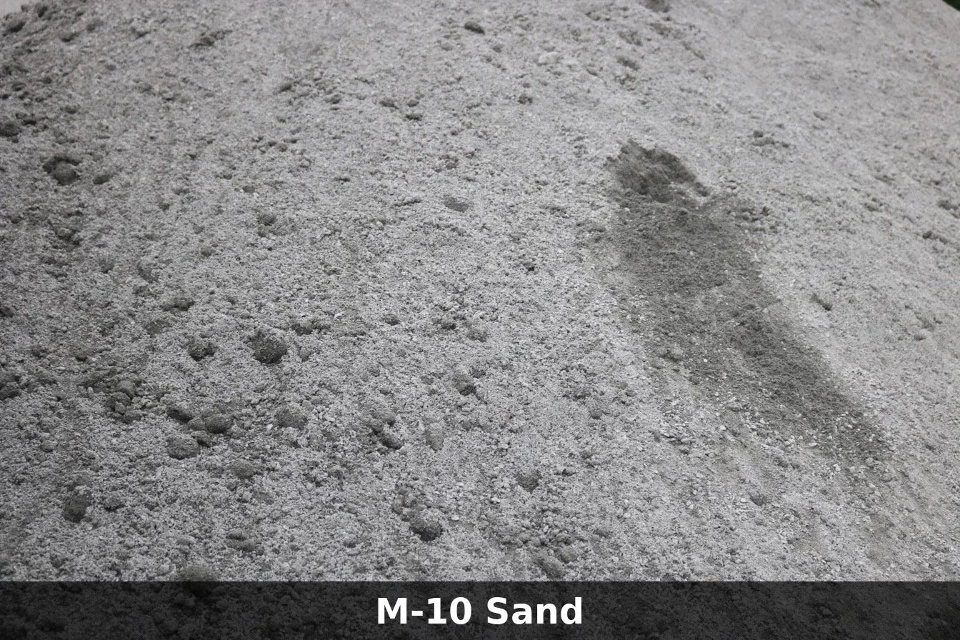 M-10 Sand (Manufactured Sand)
