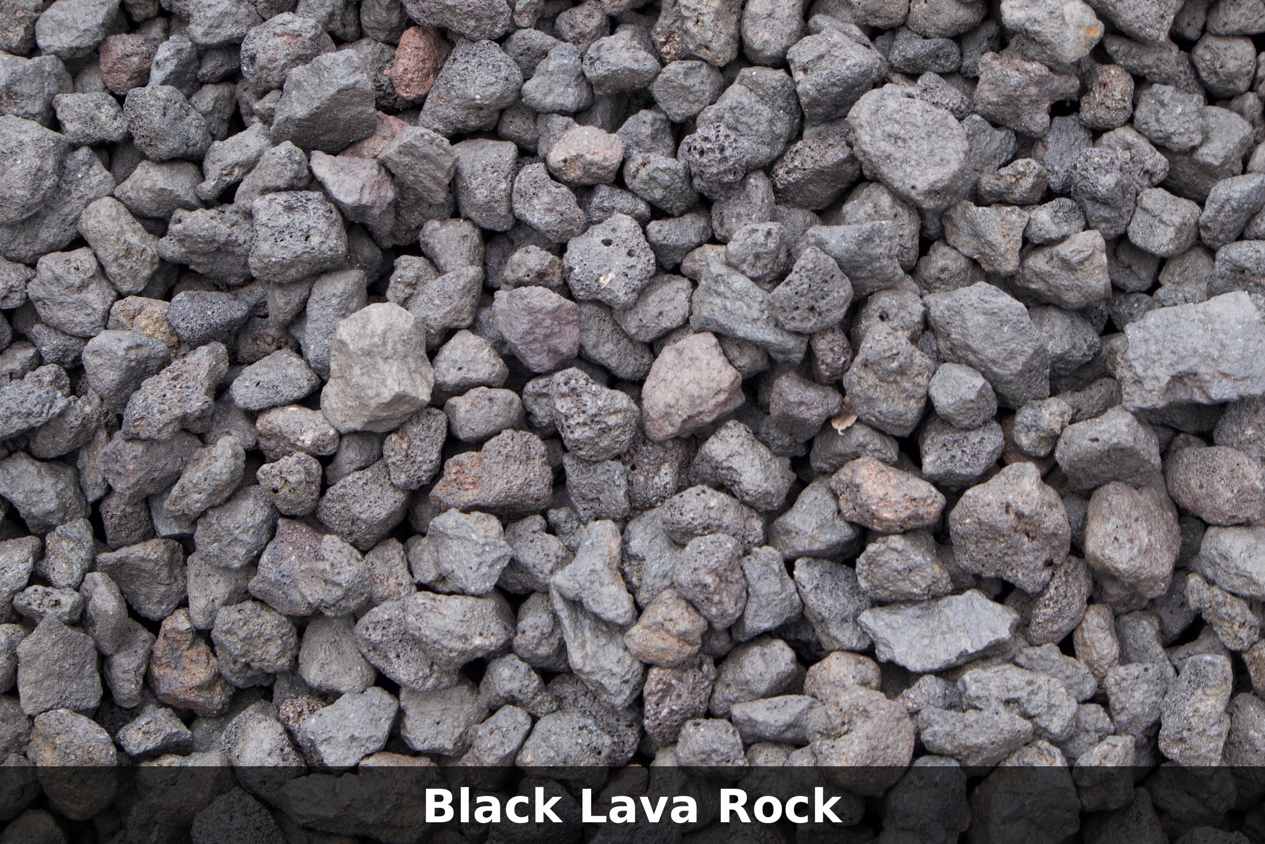 Black Lava Rock