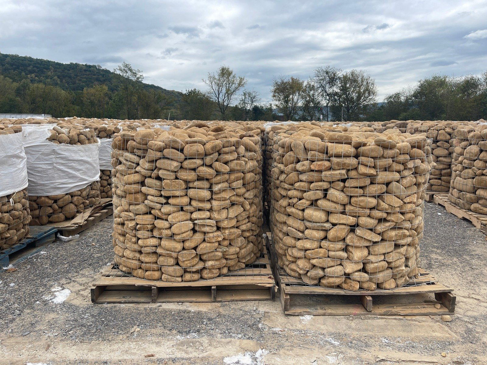 Ten. Small River Flats Palletized