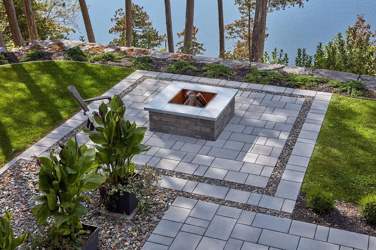 BRANDON 90MM SQUARE FIRE PIT | TECHO-BLOC