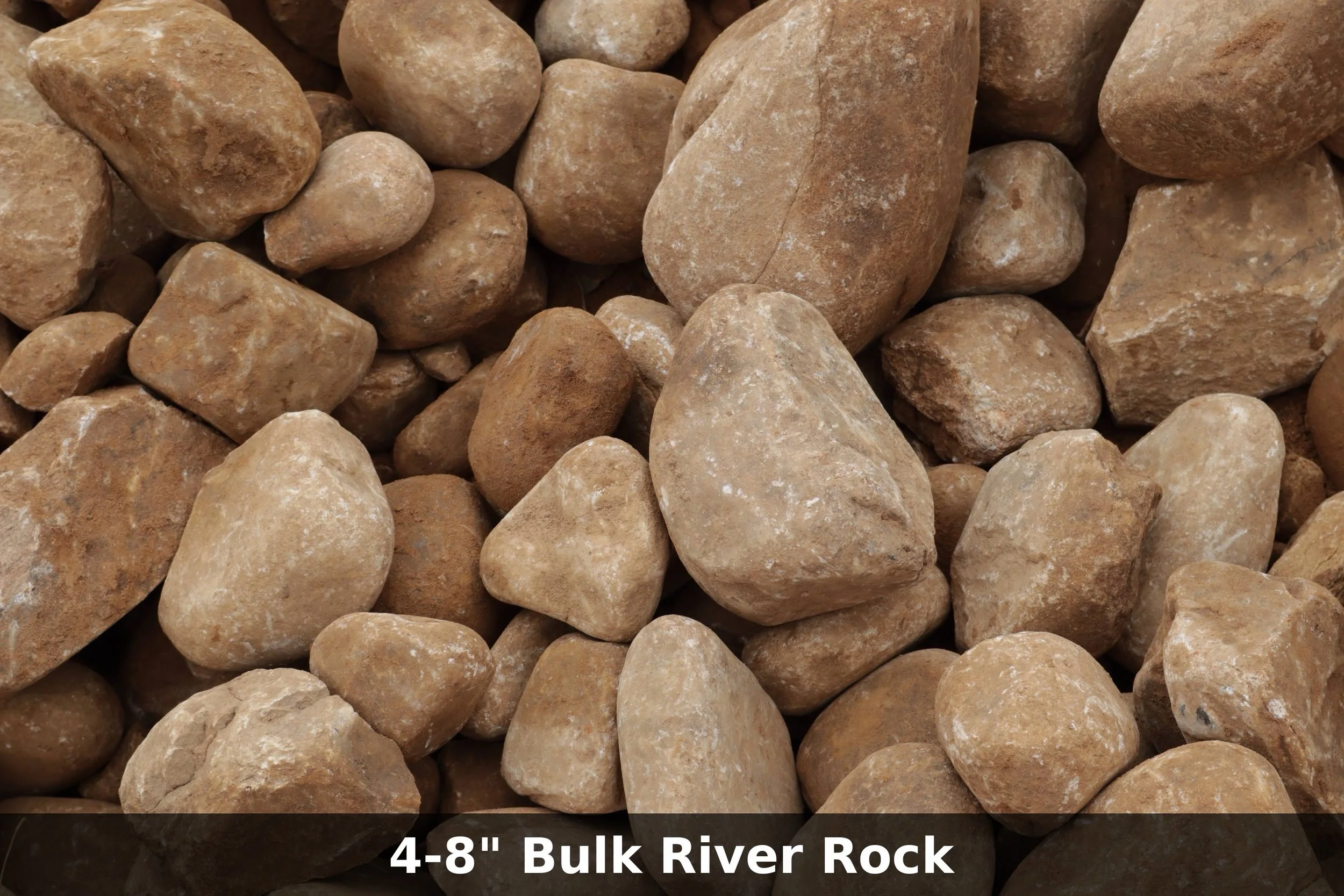 4-8" Bulk River Rock