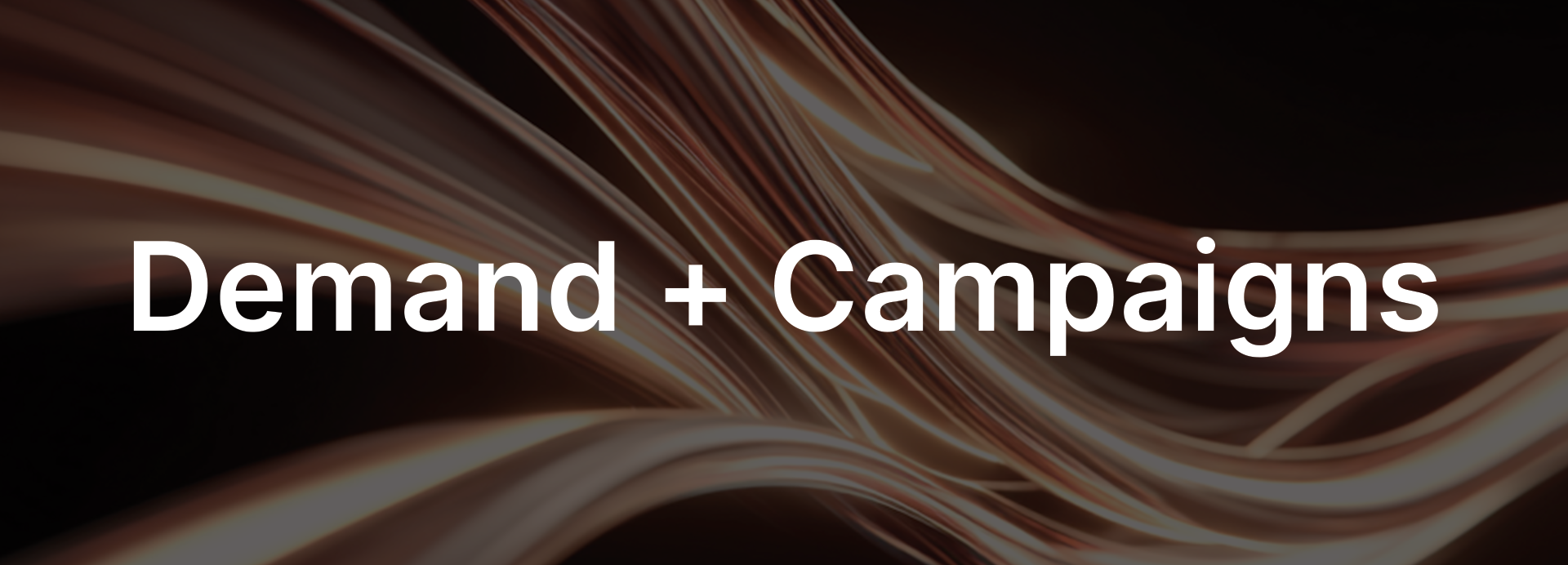 Demand & Campaign Creative