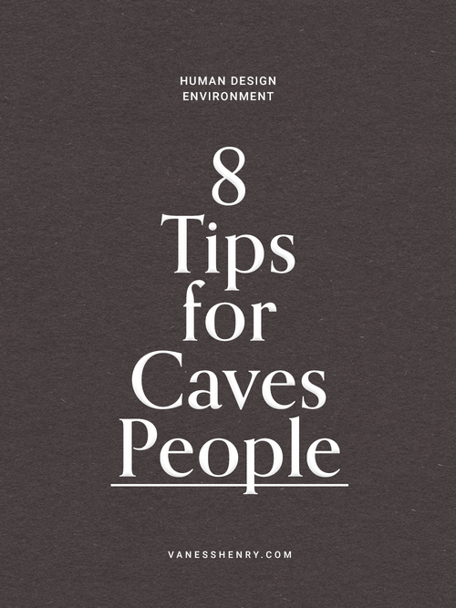 8 Tips for Caves People