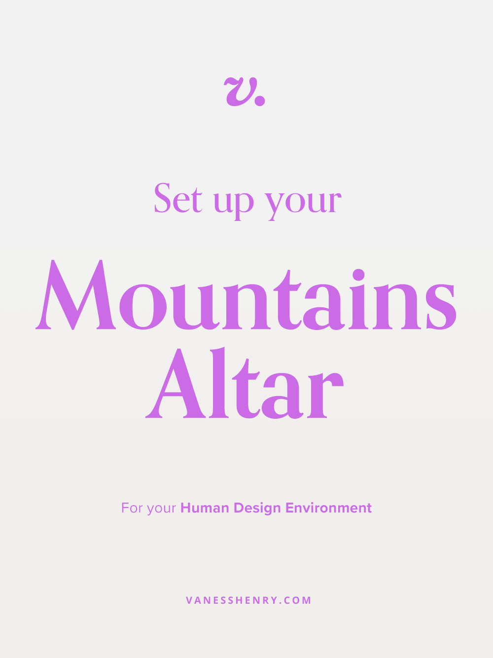 Mountains Altar Human Design Environment.png