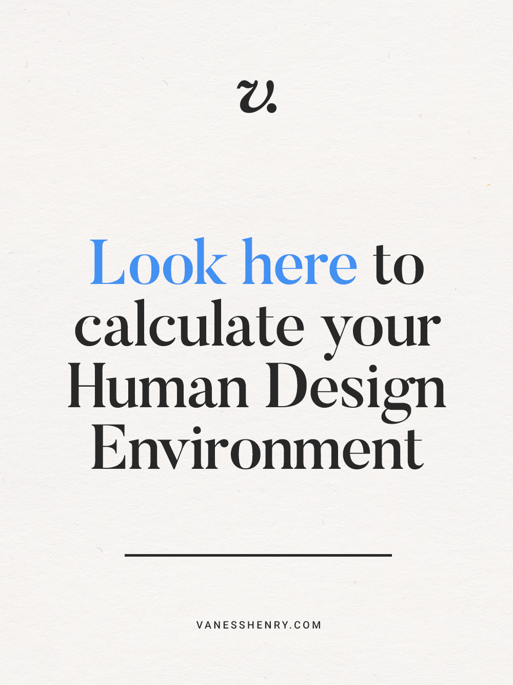 Locate your Human Design Environment data