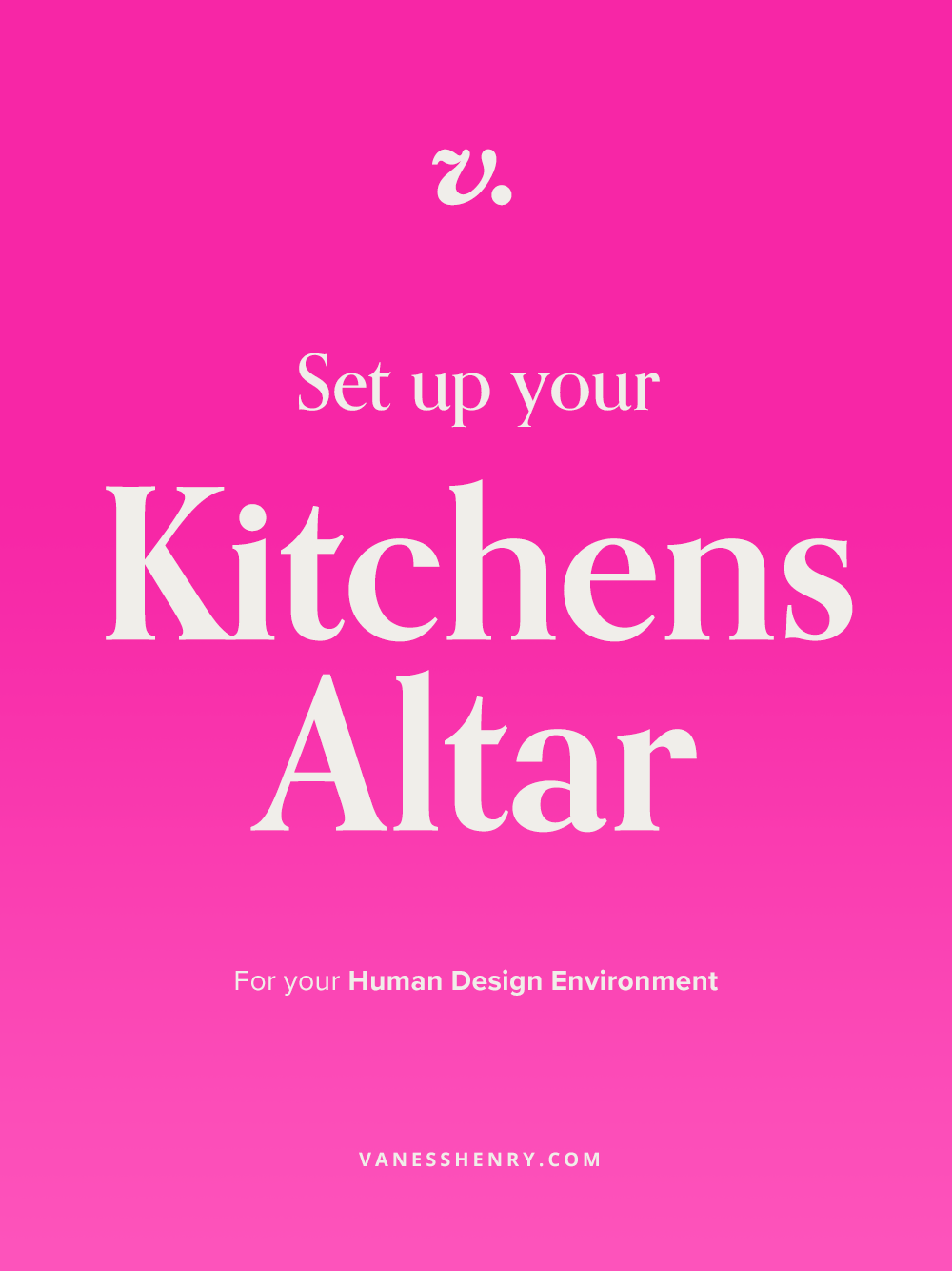 How to set up a Kitchens Altar &amp; Ceremony Space