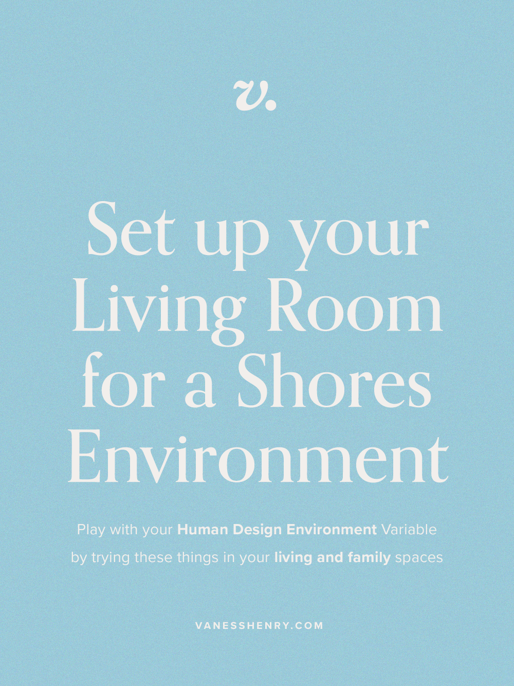 How to set up a Shores Living Room