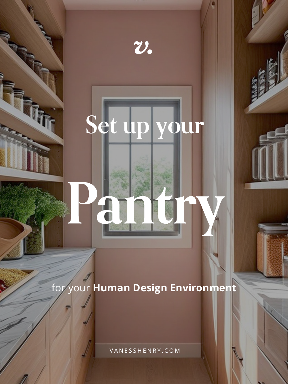 Set up your Pantry for your Human Design Environment