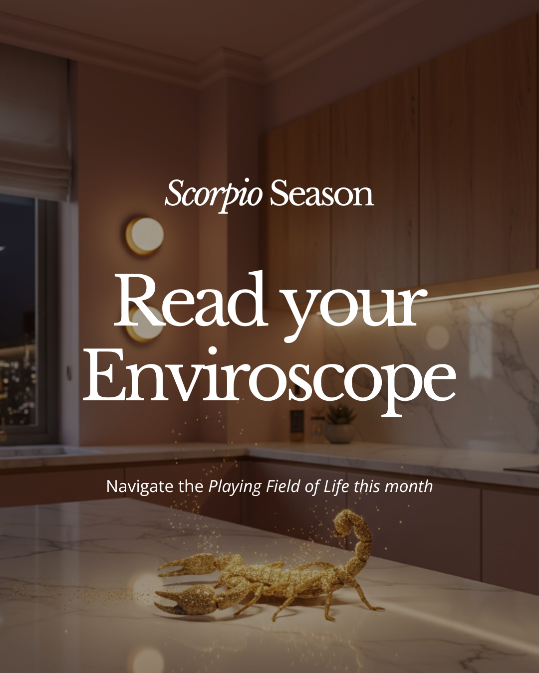 Scorpio Season 2025 ENVIROSCOPE