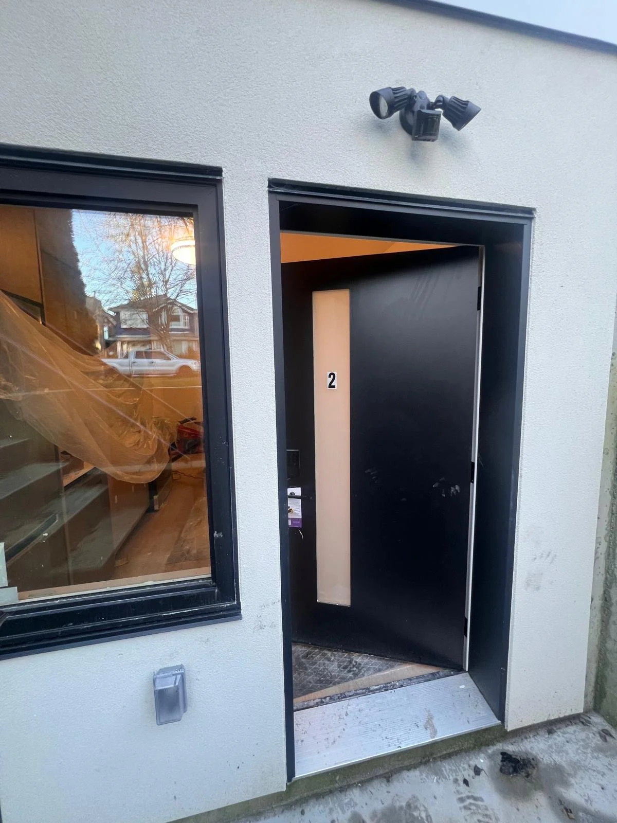 Narrow Lite Exterior Door