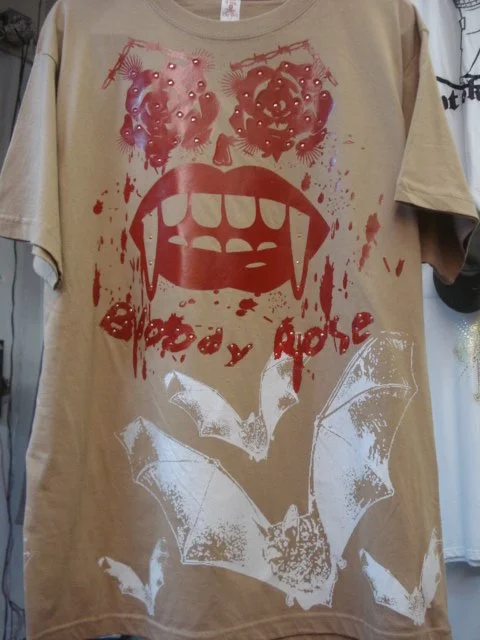 Bloody Rose Horror T-Shirt