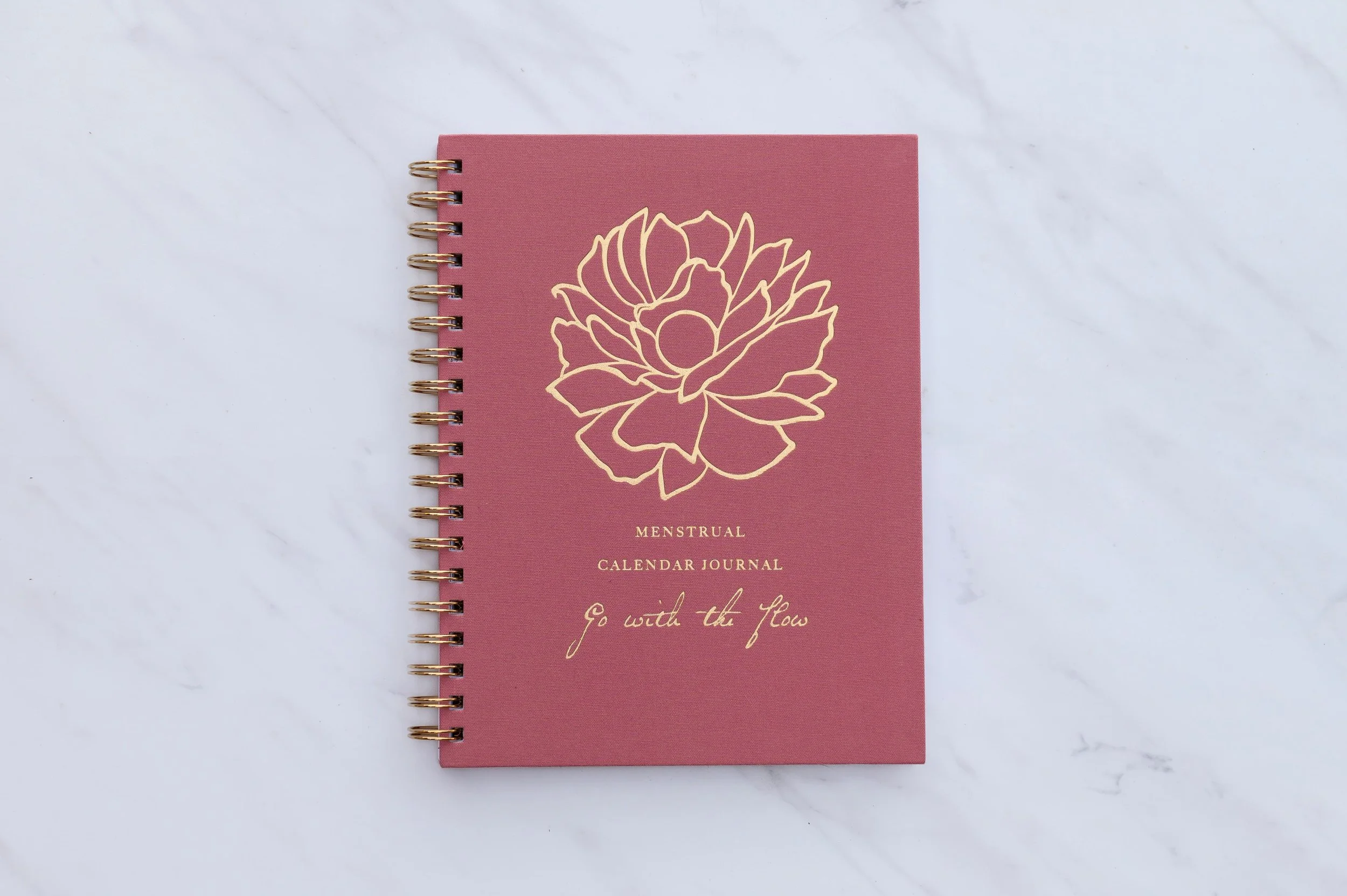 Menstrual Cycle Charting Journal for women
