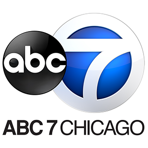 Logo of ABC 7 Chicago, featuring the ABC 7 circle icon with the text 'ABC 7 CHICAGO' beneath.