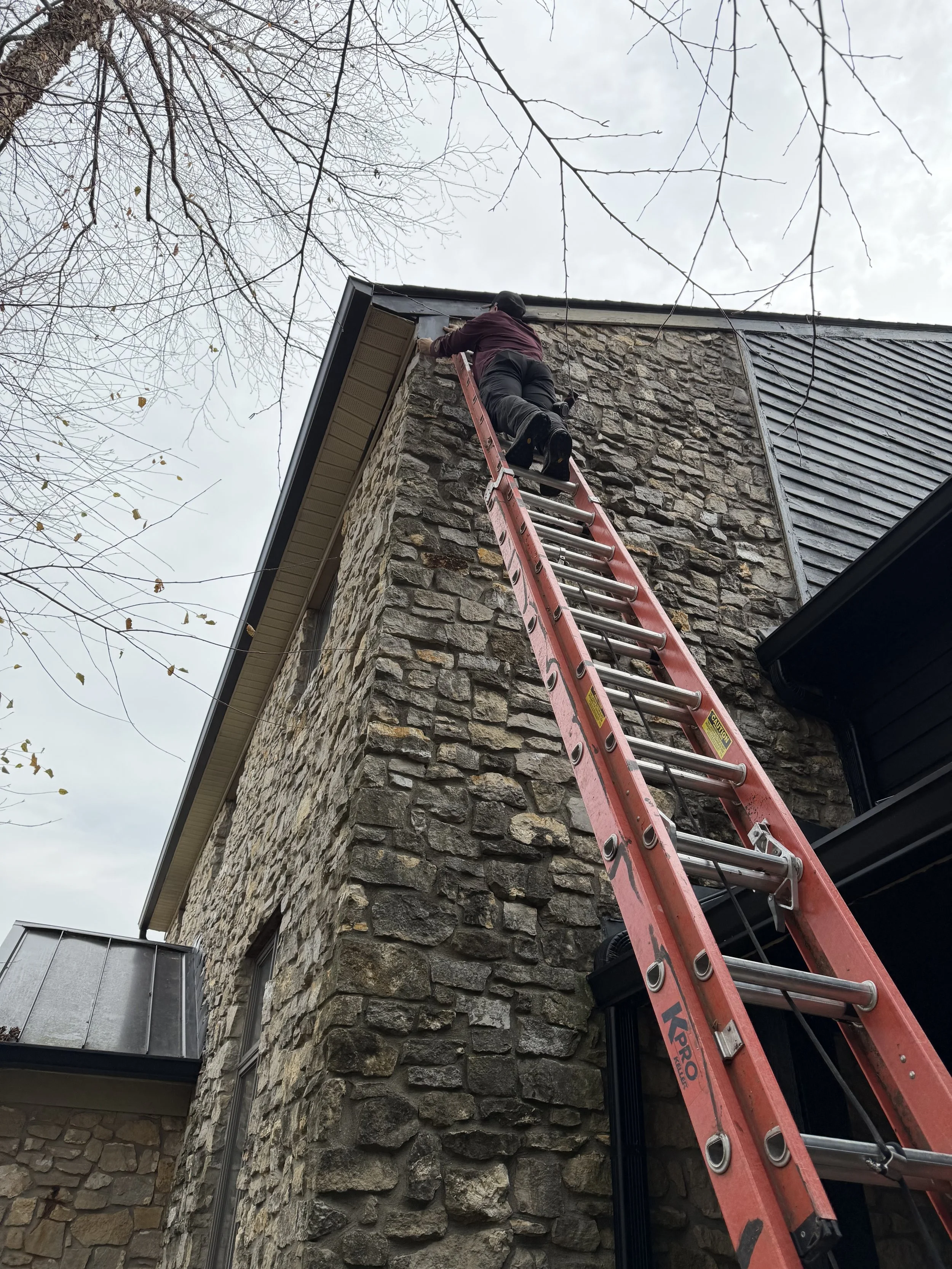 Replacing outdated electrical outlets with modern, grounded GFCI units in Avon.