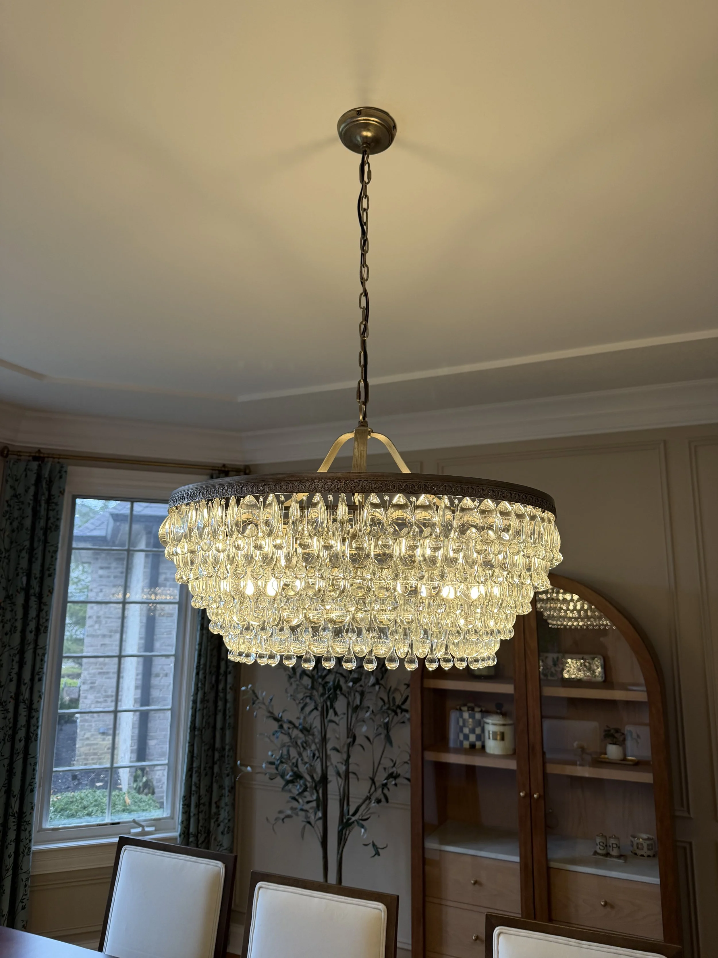 Expert cabinet hardware installation for a bathroom vanity upgrade in Lawrence.