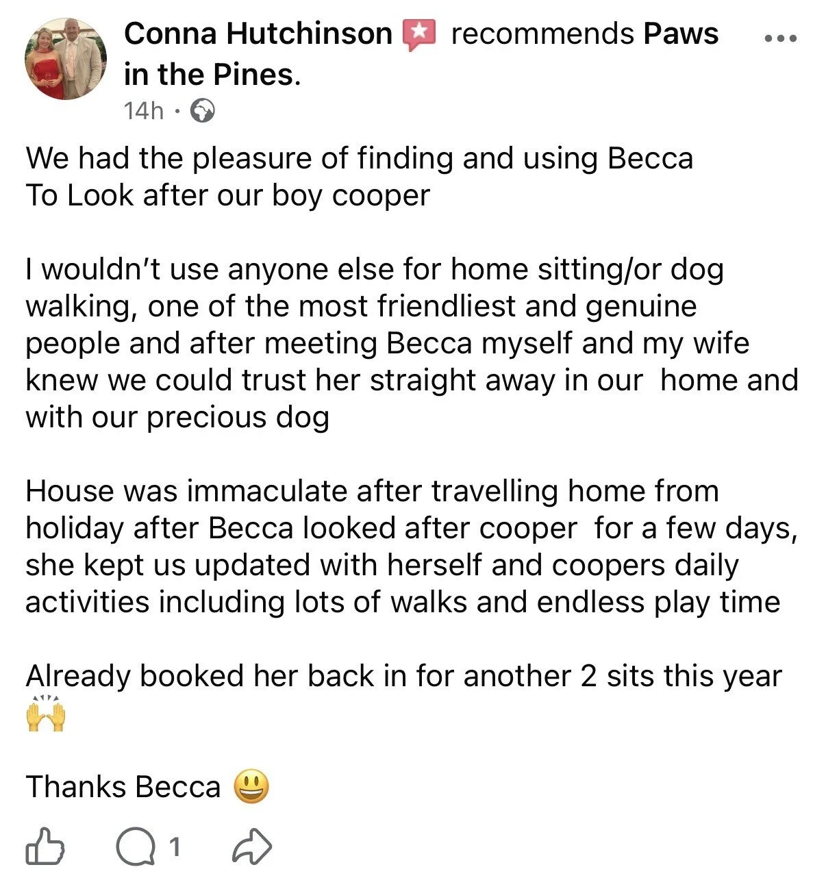 Cooper's Dad