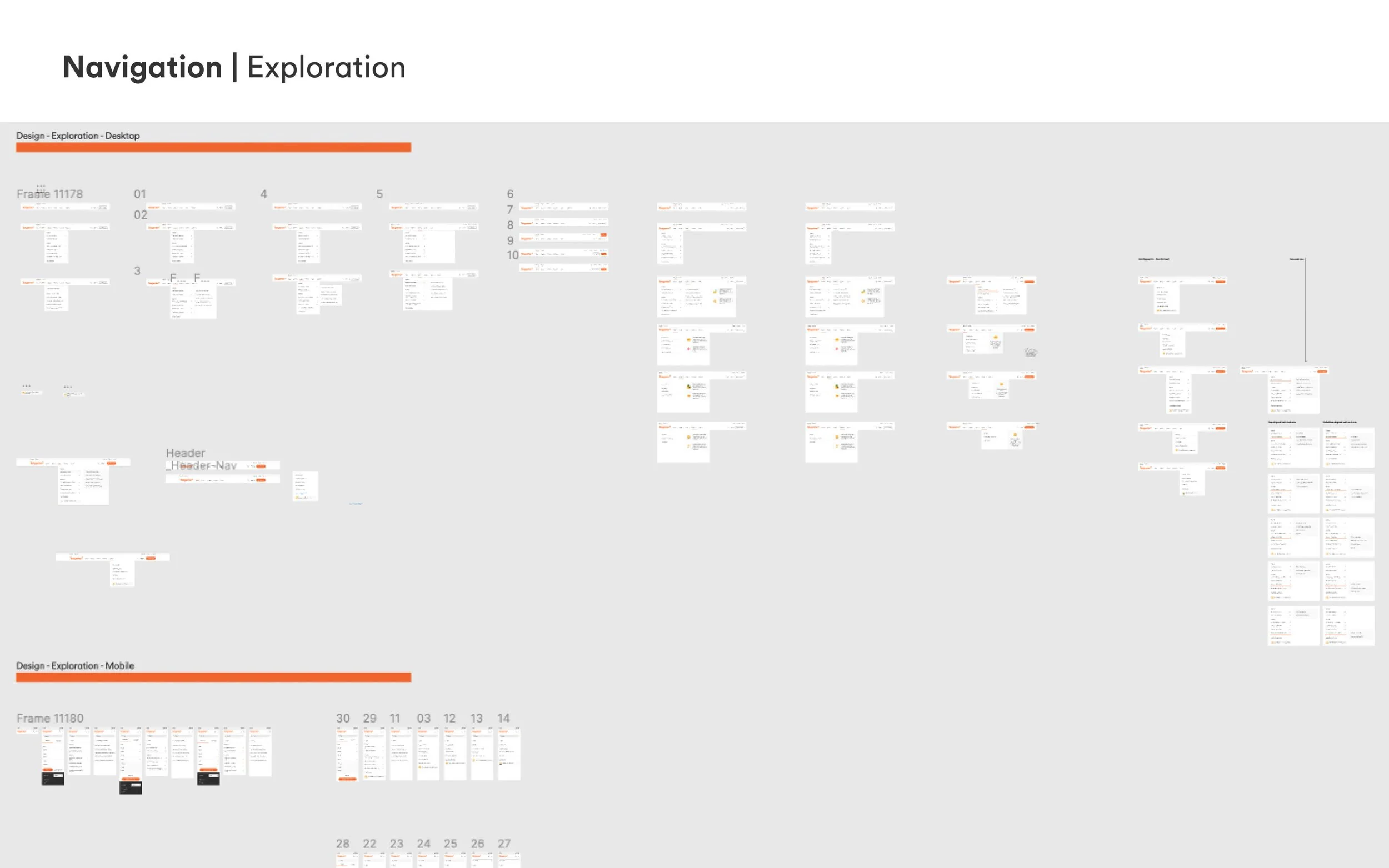 Navigation exploration