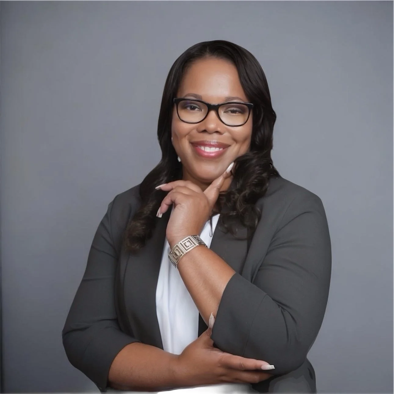 Professional portrait of a business leader smiling confidentially, representing the Chism Enterprises leadership team.
