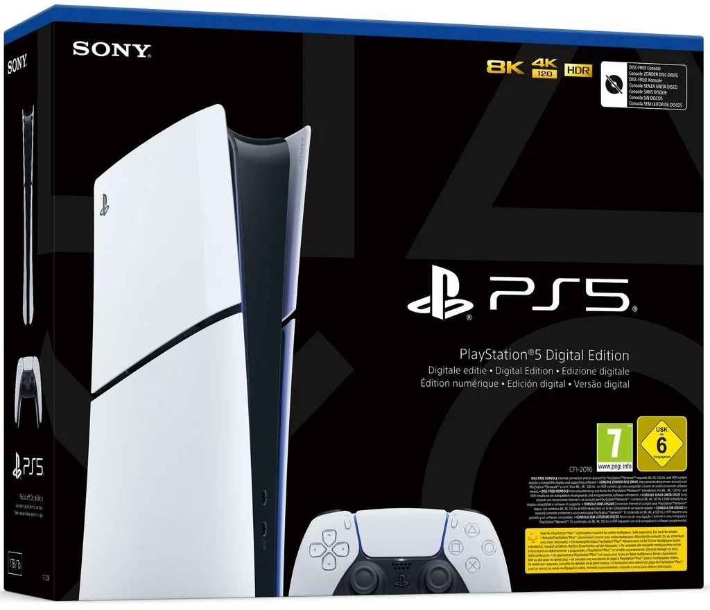 Console Playstation 5 Slim Digital E Chassis 825GB