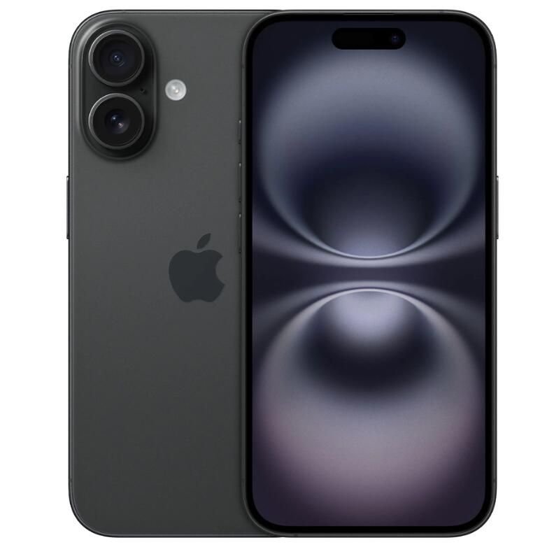 Apple iPhone 16 128GB Black - Ricondizionato Grado A+++