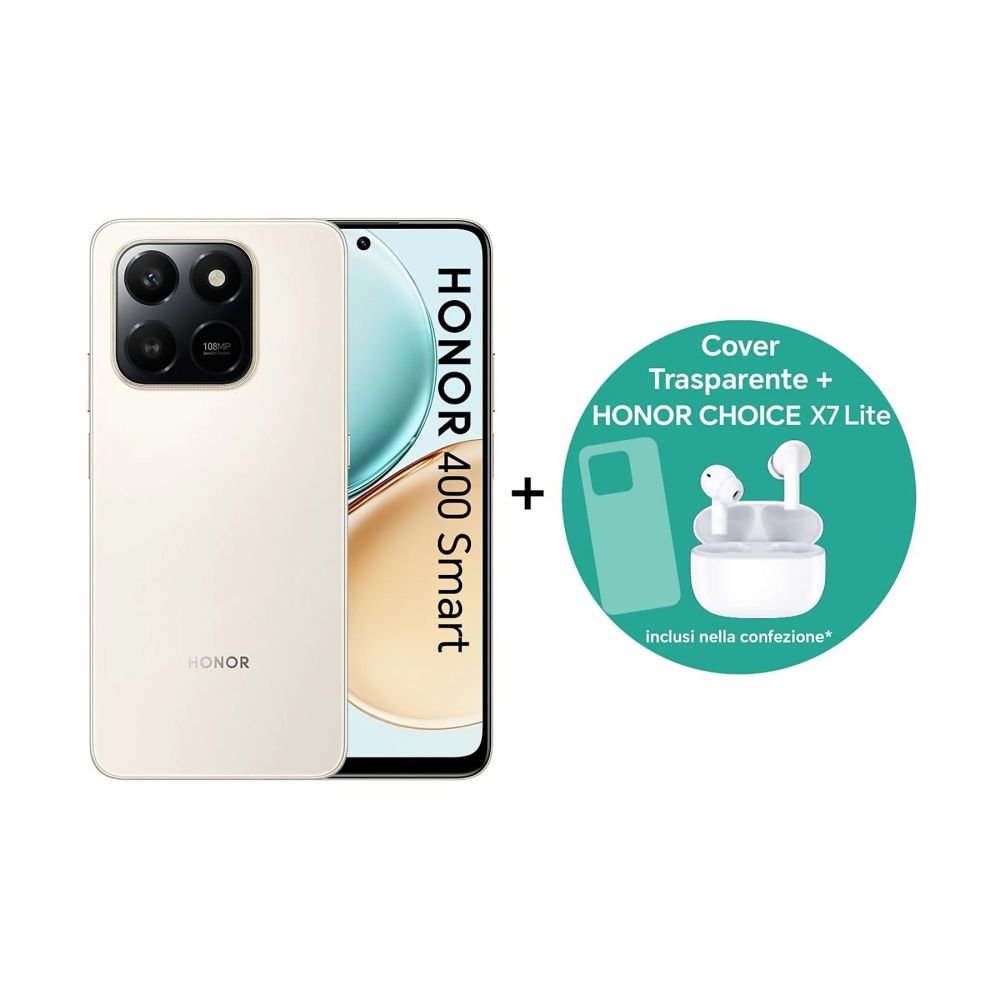HONOR 400 Smart 8/256GB Gold + Honor Choice Earbuds X7 Lite