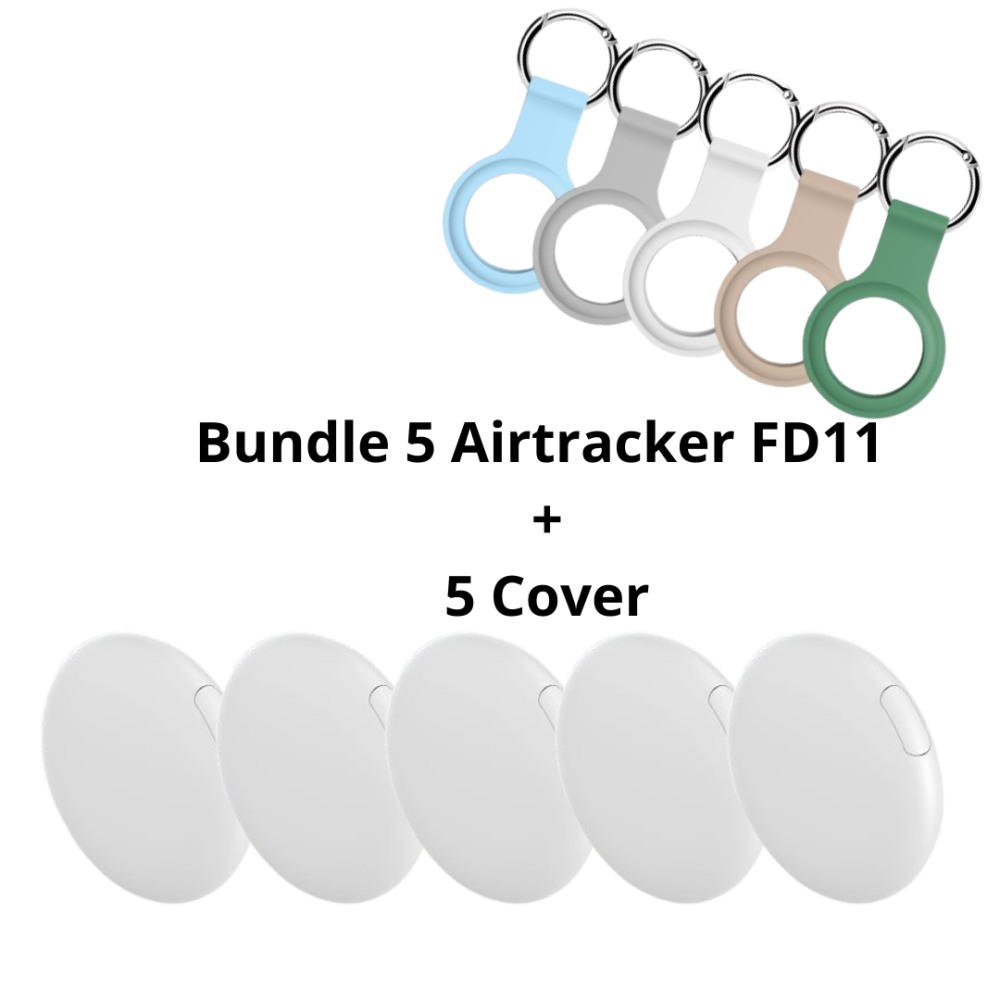 Bundle 5 FD11 + 5 Tpu cover airtag pack1