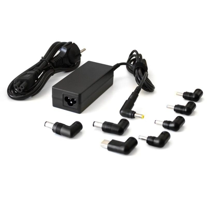 Alimentatore notebook universale Techmade 65W con 8 Tips