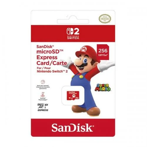 Micro SD EXP Sandisk 256 Gb Nintendo Switch 2