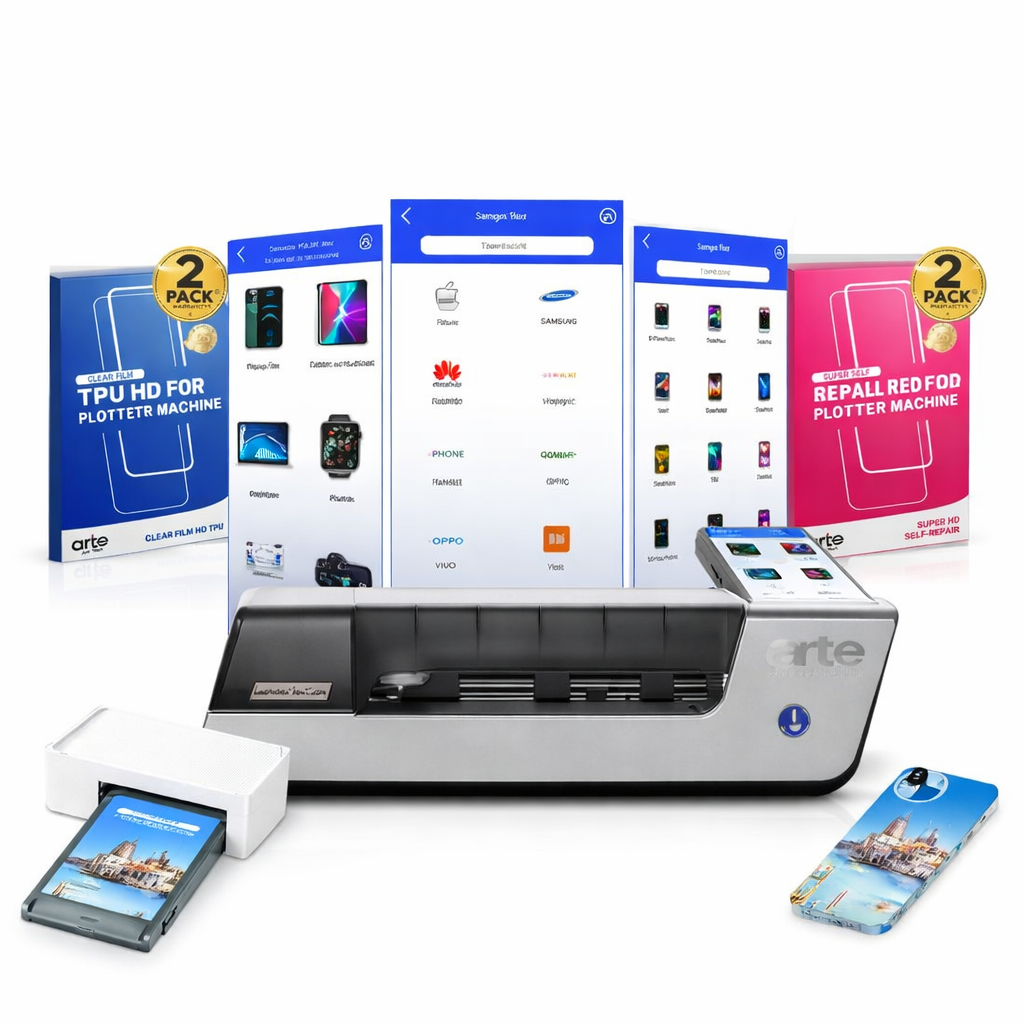 ART-E Cutting Machine + kit Stampante pellicole post (toner e pellicole incluse)