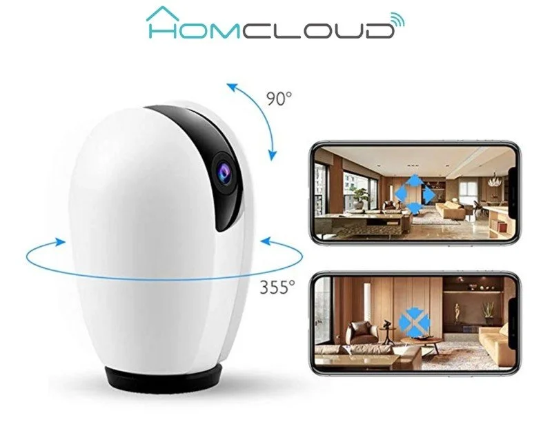 Homcloud TELECAMERA SORVEGLIANZA TY-WCS4S WI-FI SPEED 4S PAN&TILT