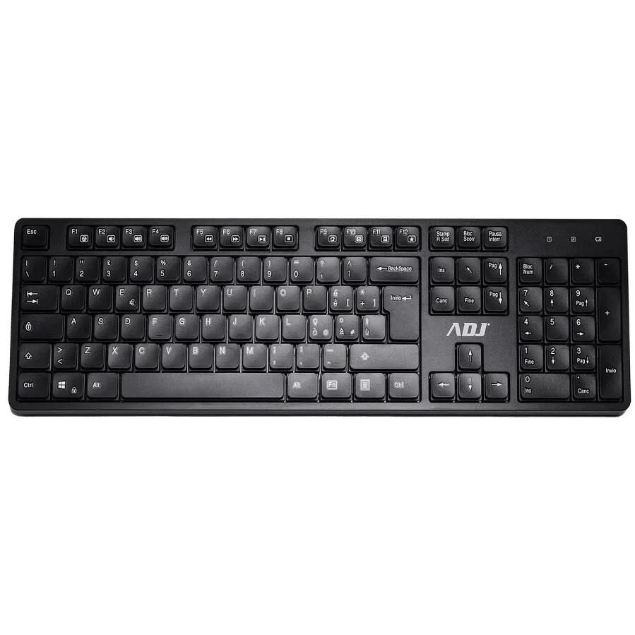 Tastiera Silent Keyboard Wireless 2,4GHz
